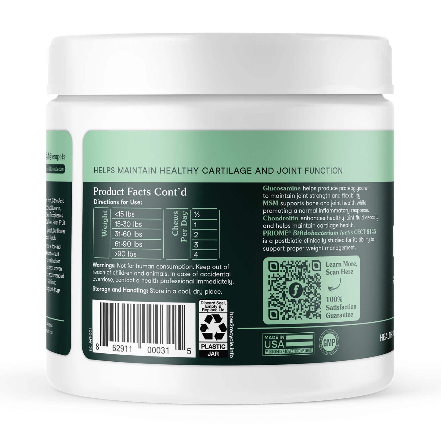 Hip + Joint Support for Dogs