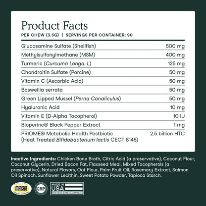 Hip + Joint Support for Dogs